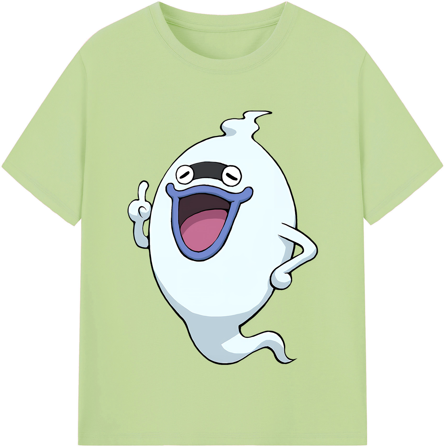 （画像用） 妖怪ウォッチ Yo-kai Watch 綿100％半袖Tシャツ（フロントプリント）